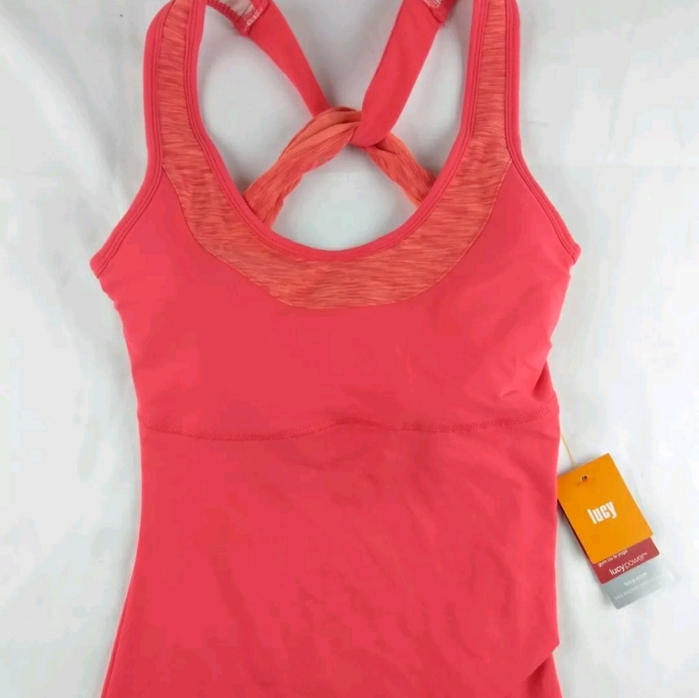 Lucy Women's athletic compression tank top yoga xs